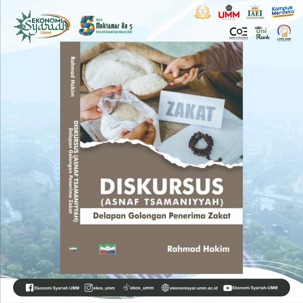 Buku Monograf Terkait Zakat Karya Dari Dosen Ekonomi Syariah Umm Dr